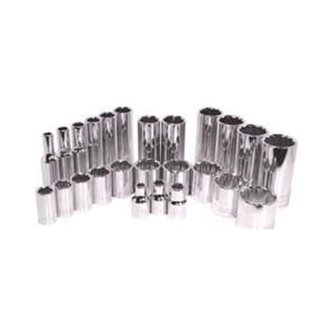 Keen Socket .38in. Drive 12 Point Short 1.31 KE324452